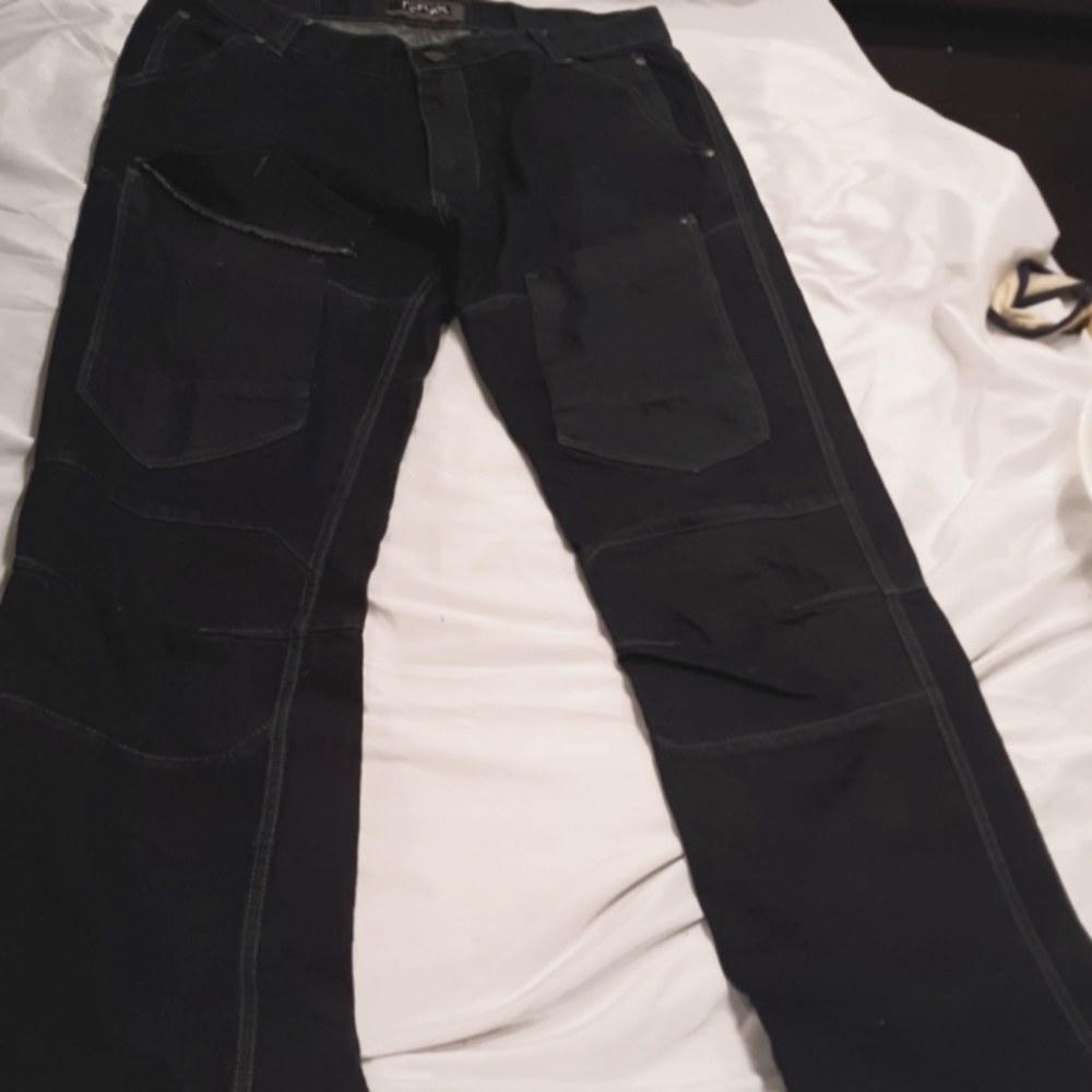Refuel black jeans tough 36x34